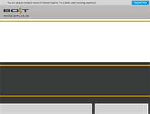 Tablet Screenshot of boltwrestling.com